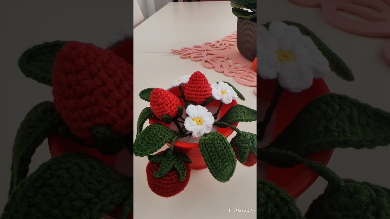 #&ouml;rg&uuml; #elemeği #crochet #handmade #&ouml;rg&uuml;&ccedil;i&ccedil;ek