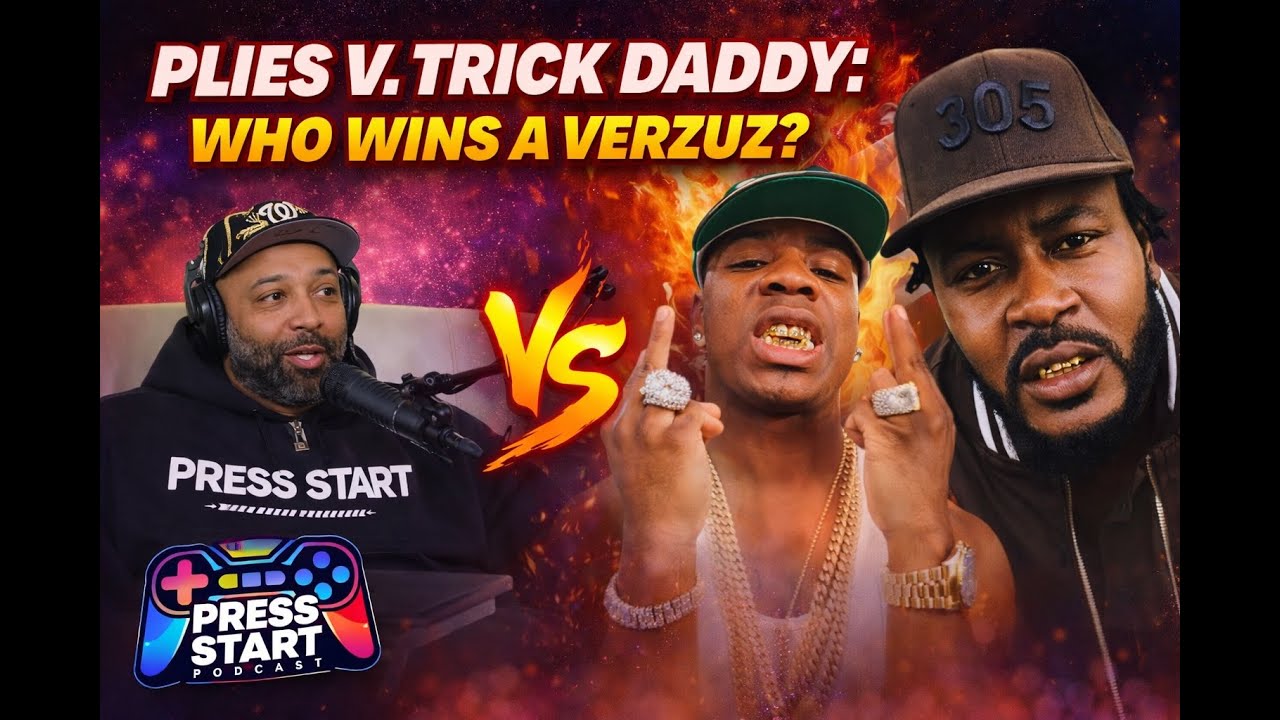 PLIES VS. TRICK DADDY! 🌴 Who Wins Thee Florida Verzuz? | Press Start
