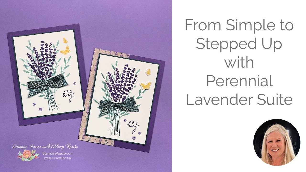 More Pretty Perennial Lavender Cards