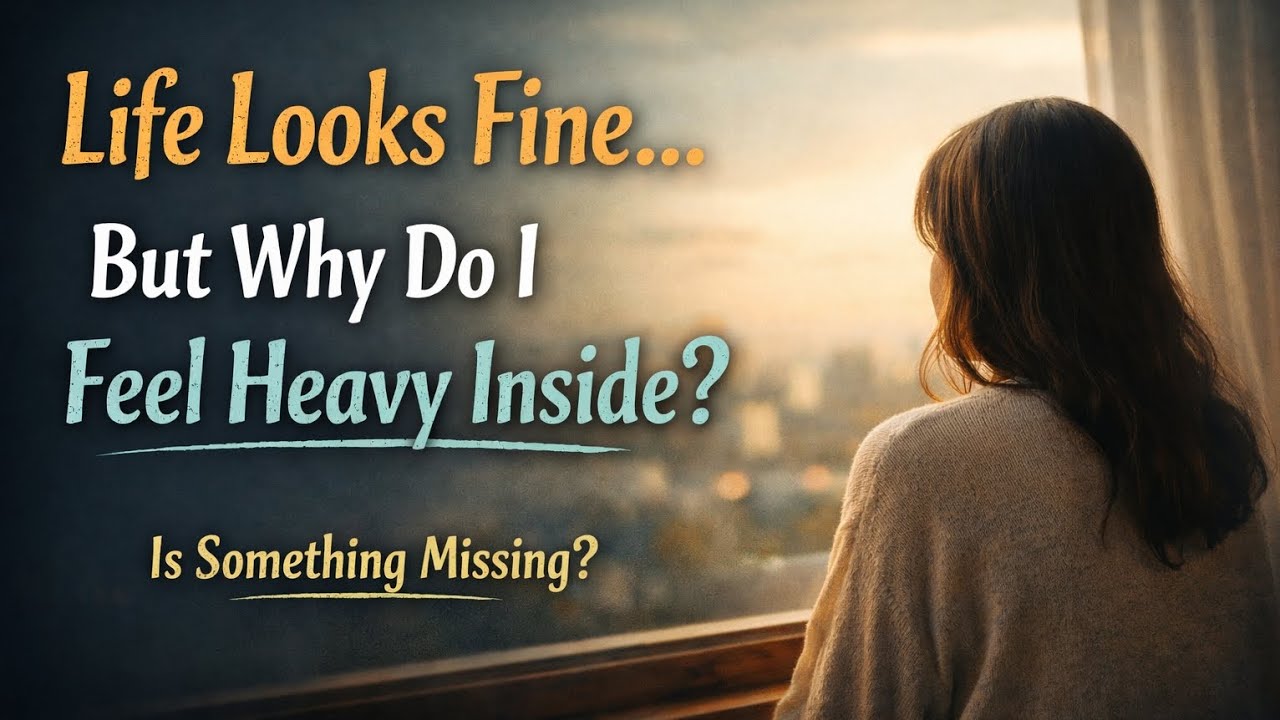 Why You Feel Emotionally Heavy Even When Life Is Going Fine | Healing Message