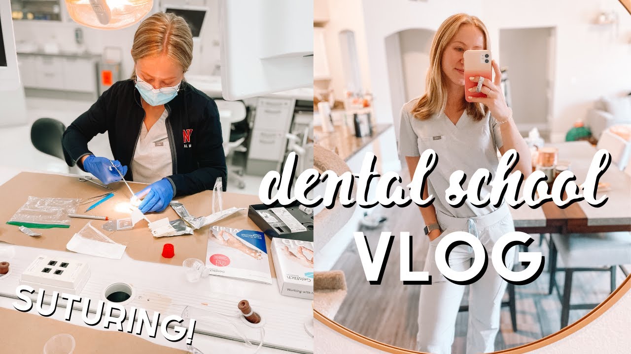 A Week in Dental School! | New semester, suturing, orthodontics!