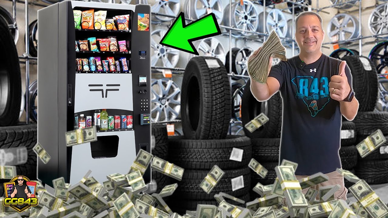 It's Vending Machine Collection Day! How Much MONEY Did We Make?