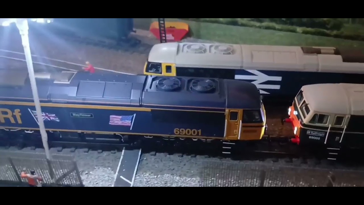 Bachmann's fantastic class 69 at Redshed Lane TMD. 