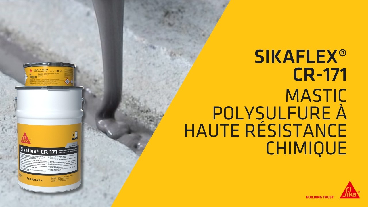 Sikaflex® CR 171 - Mastic polysulfure à haute résistance chimique