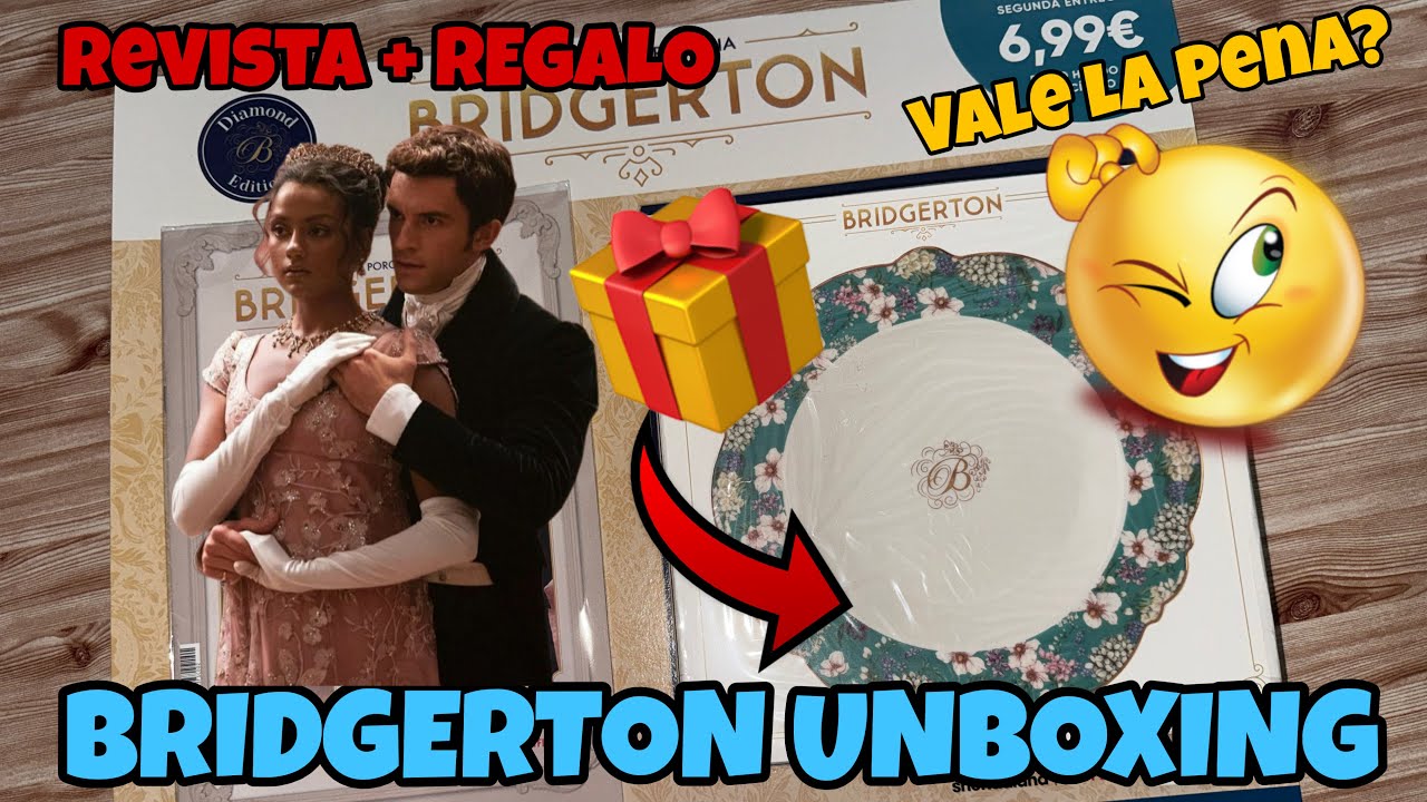 BRIDGERTON Unboxing💎Revista + Vajilla de Colección | ¿MERECE LA PENA?☕Planeta DeAgostini Review real