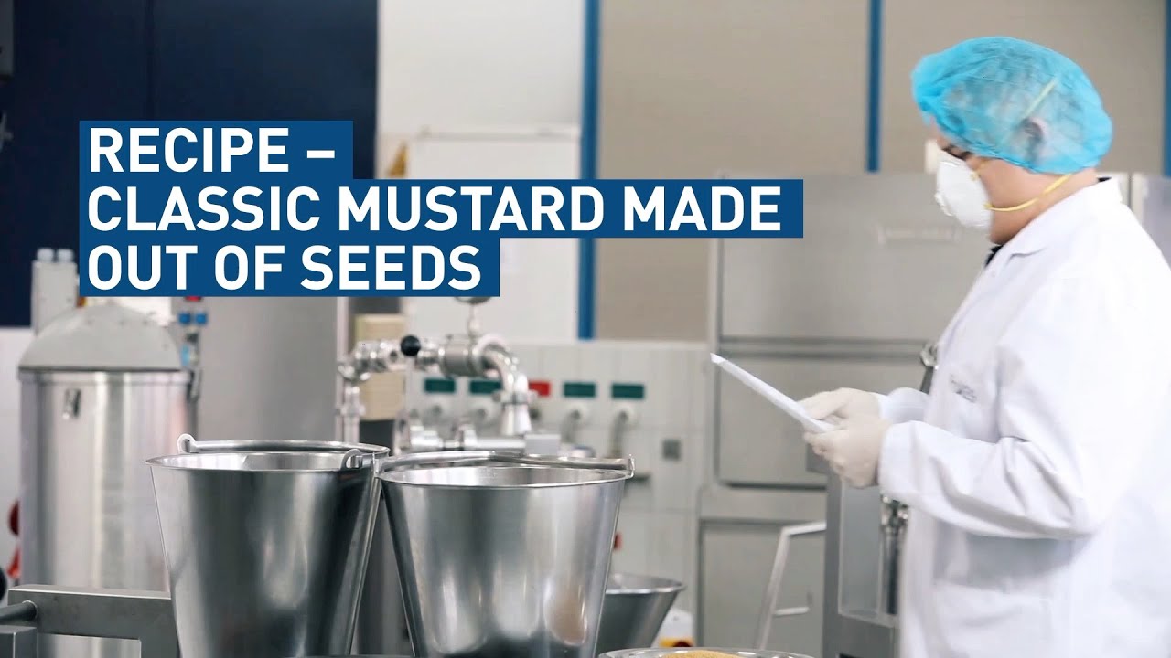 How to Produce Mustard | FrymaKoruma Mustard Line | Wet Milling & Removal of Air