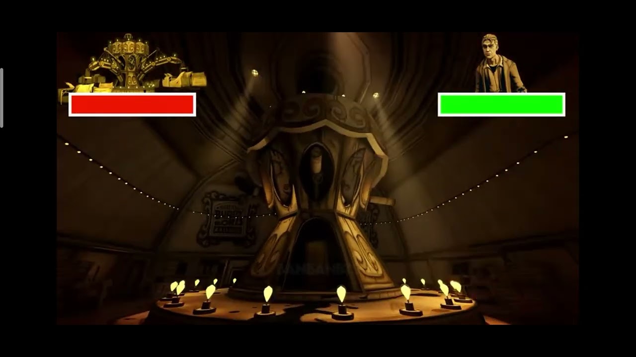 Bendy and the ink machine bosses bertrum ,projectionist.pt.1 pt.2 coming soon