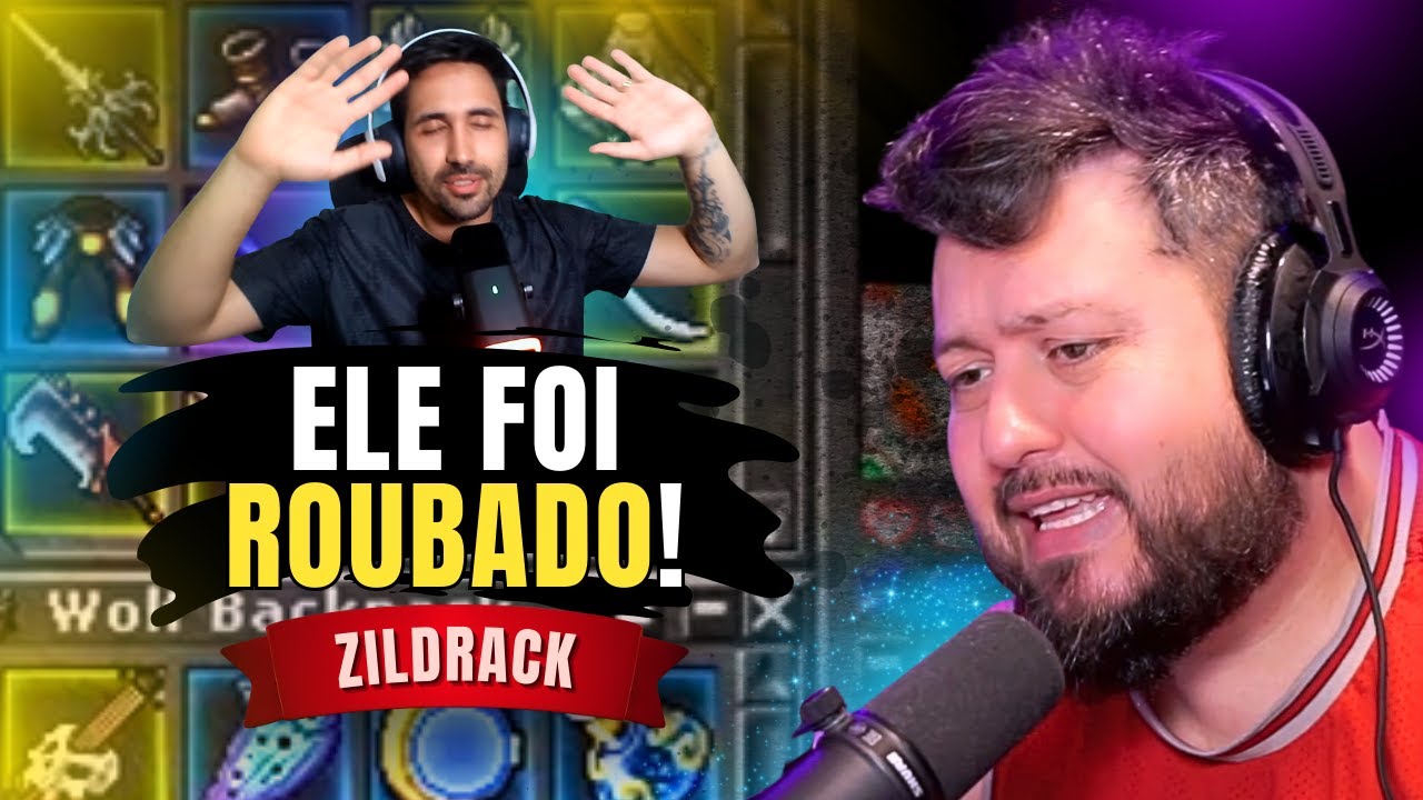 🟣 CATEROIDE REAGE: TOMOU GOLPE DE 200kk NO TIBIA || @Zildrack