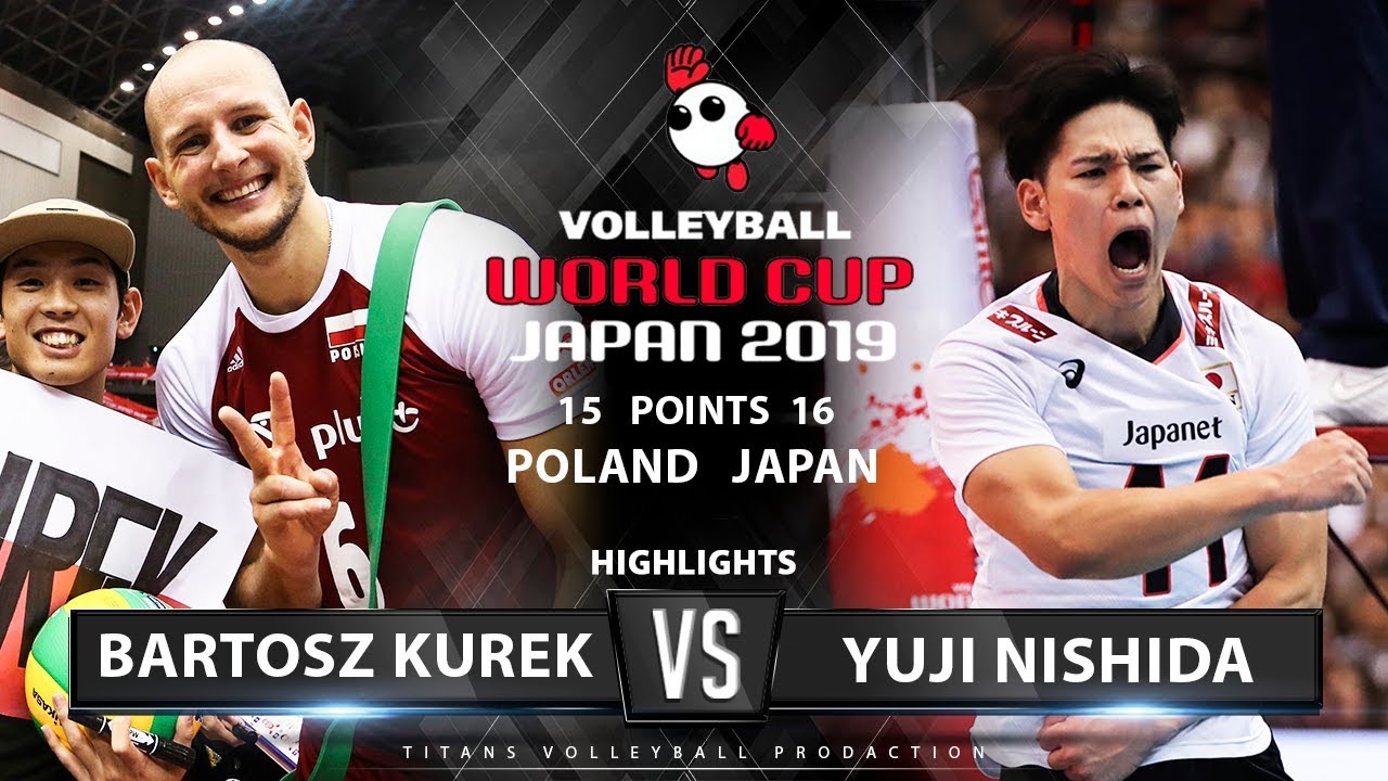 Bartosz Kurek vs Yuji Nishida | Poland vs Japan | Highlights | Men's Volleyball World Cup 2019