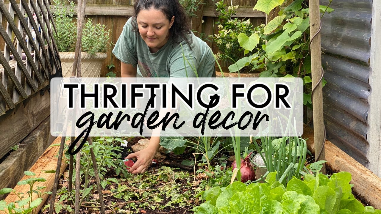 Decorate Your Garden With Thrift Store Finds! | DIY Garden Decor Ideas