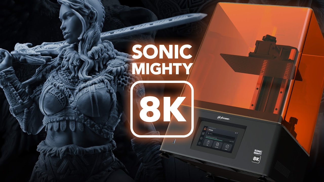Sonic Mighty 8K 3D Printer - 8K Resolution Maximized Productivity