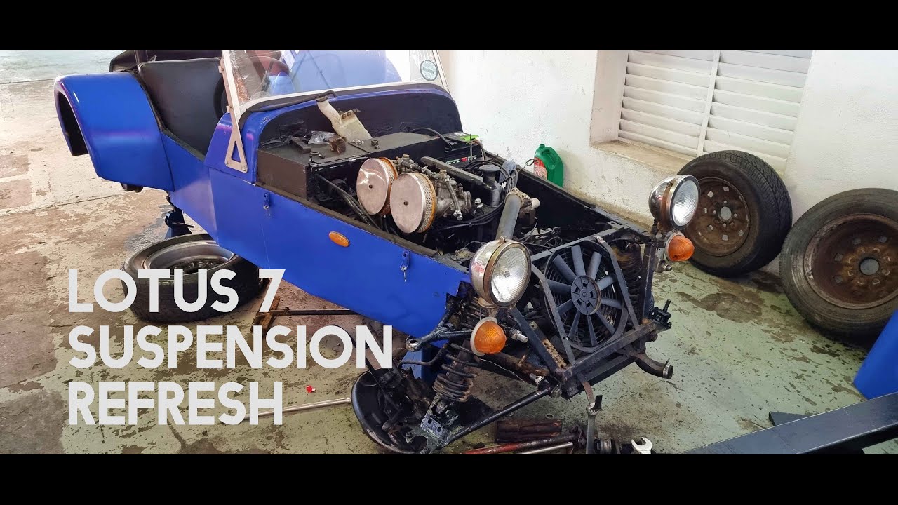 Lotus 7 ( replica) gets suspension refresh)