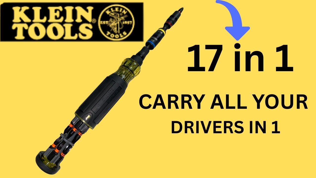 Klein 17-in-1 Screwdriver (32517HD) - The ONLY Driver You'll Ever Need?  #klein, #17in1driver