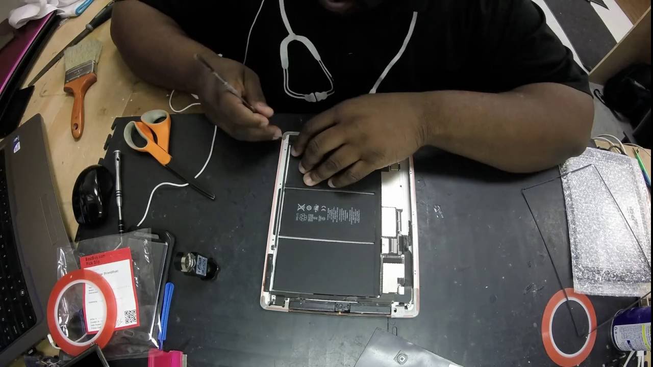 iPad 4th Gen Glass / Digitizer Repair (Time Lapse)