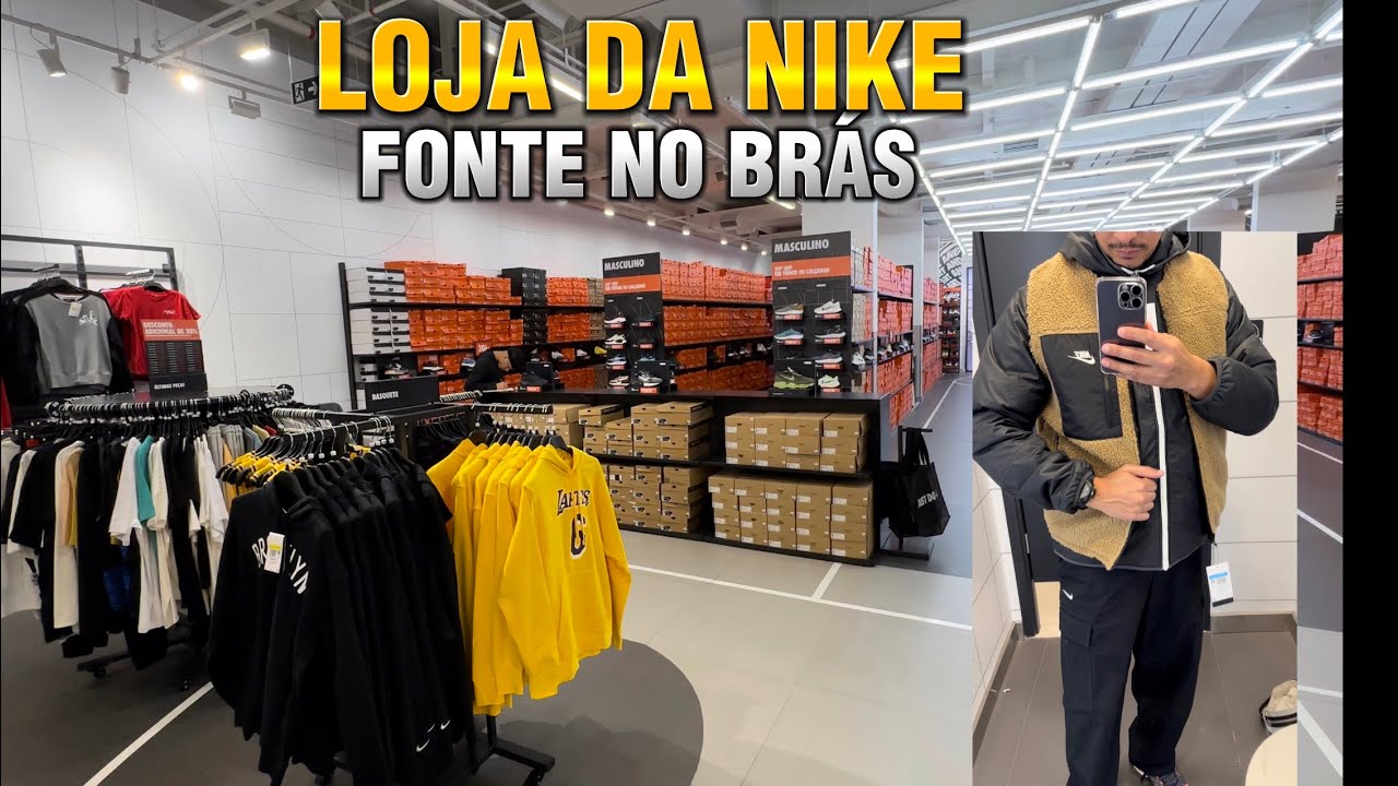 Loja Nike Unite shopping center norte + Outlet sport Brás - Bastante tênis no precinho