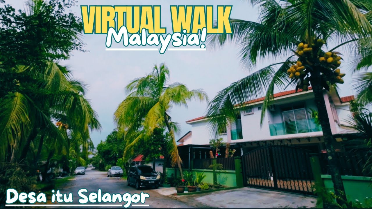 🇲🇾 OUR SIMPLE VILLAGE LIFE, MALAYSIA RURAL / SELANGOR, WALKING TOUR 4K HDR