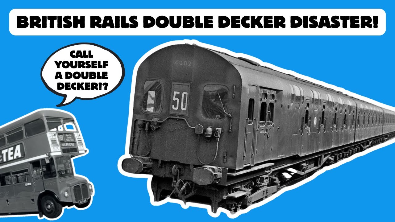 Сойти с рельсов: British Rail 4DD (двухэтажный поезд только для Великобритании)