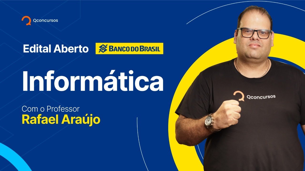 Concurso Banco do Brasil 2023: Aula de Informática para concursos [Aula Gratuita] #aovivo