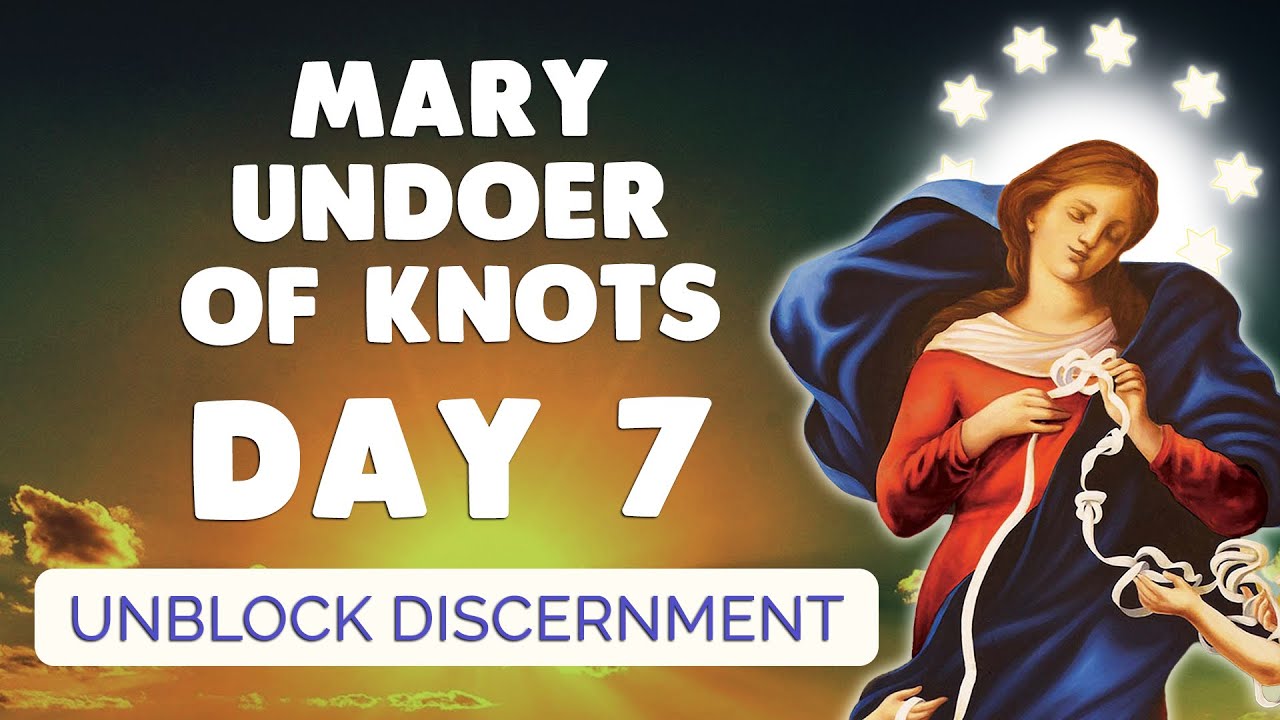🙏 ROSARY of MARY UNDOER of KNOTS Day 7 🙏 Novena Prayer