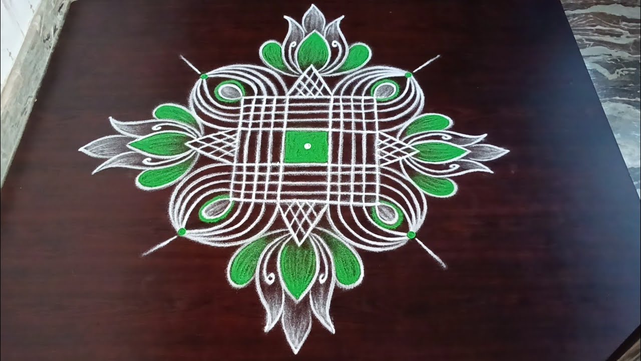 Ugadhi 2026 padikolam designs//Sri Rama Navami special padikolam//Easy Friday rangoli//Lathakolam