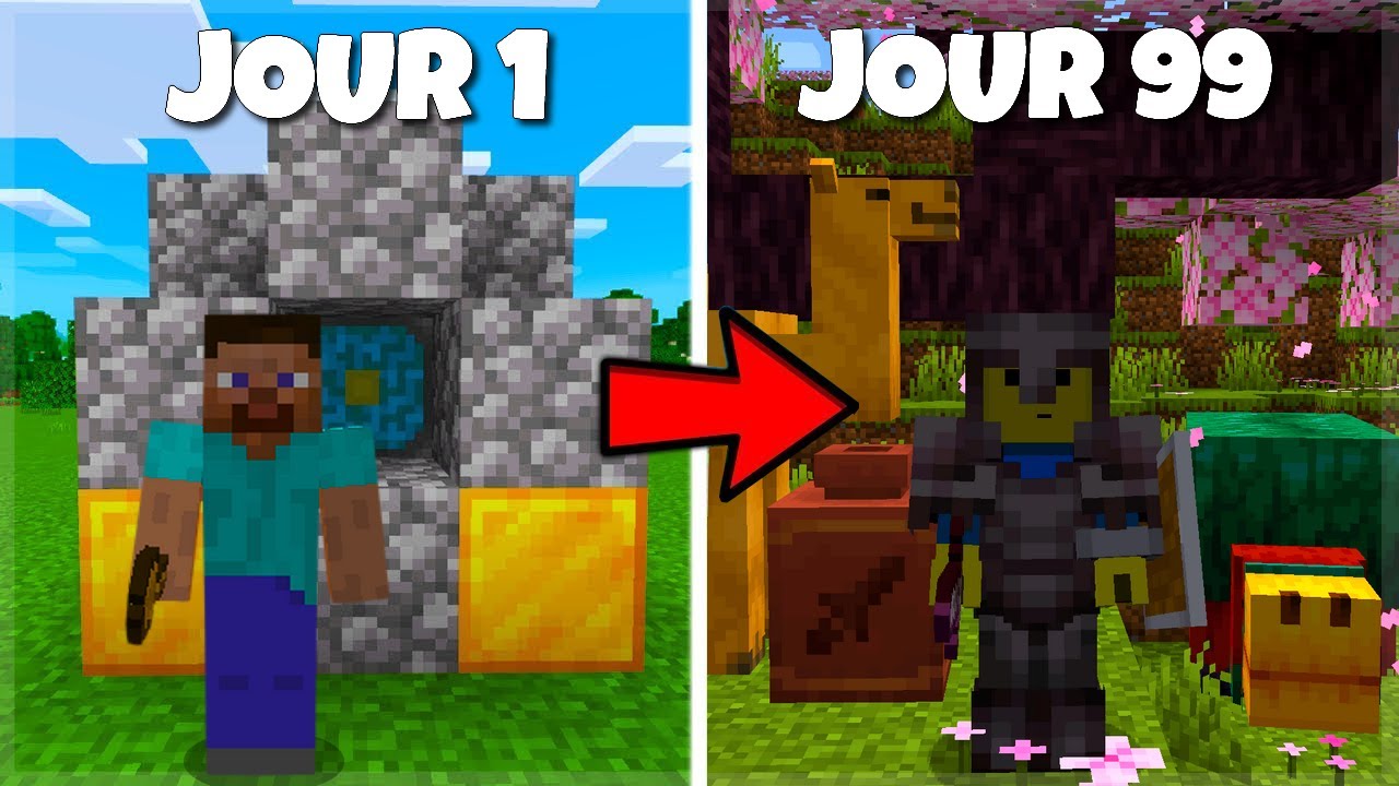 Minecraft PE mais la version change toutes les 5 minutes