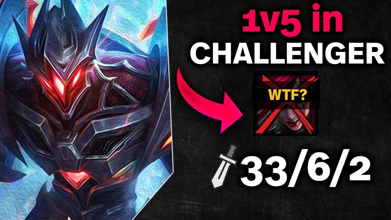 Zed Mid EUW Challenger (vs Katarina)