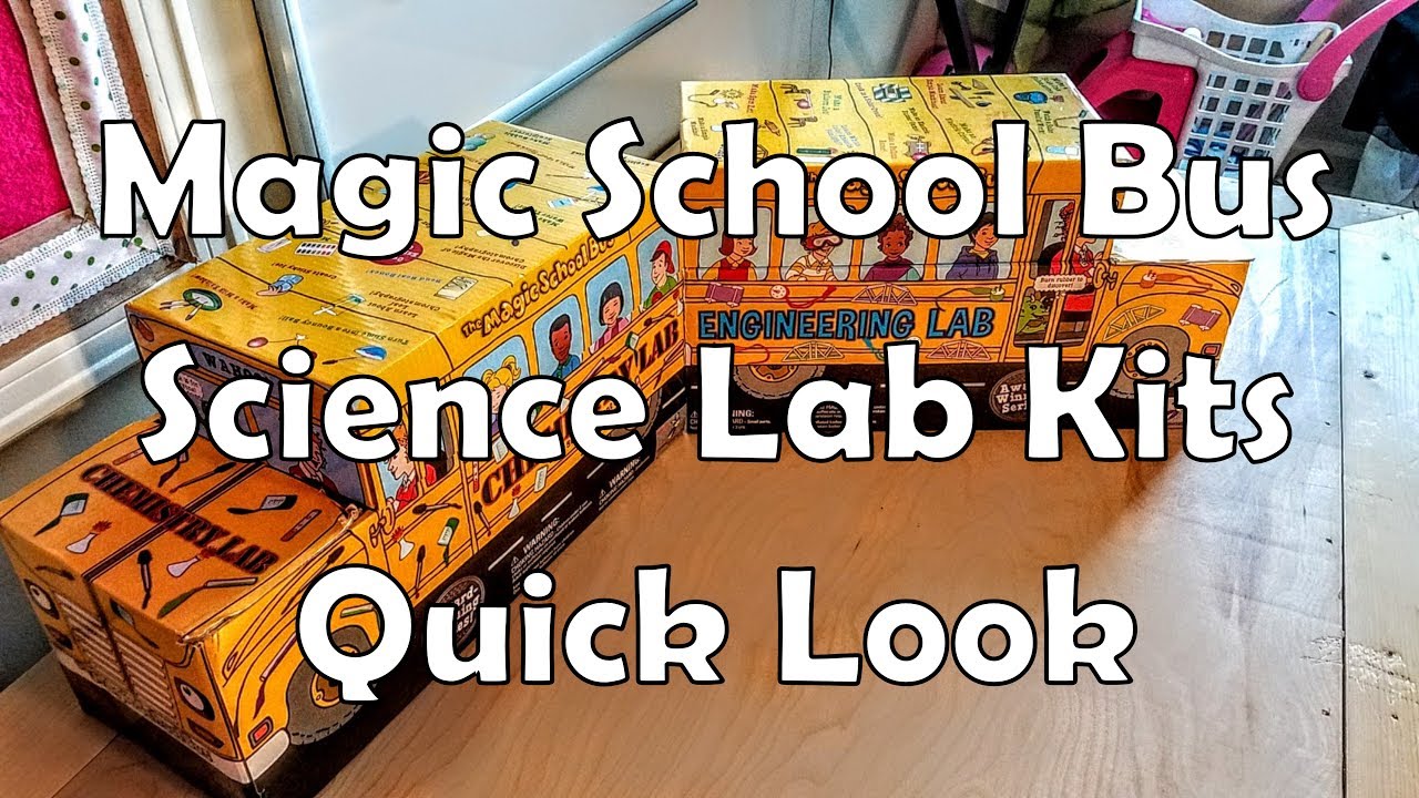 Quick look at The Magic School Bus Science Lab Kits