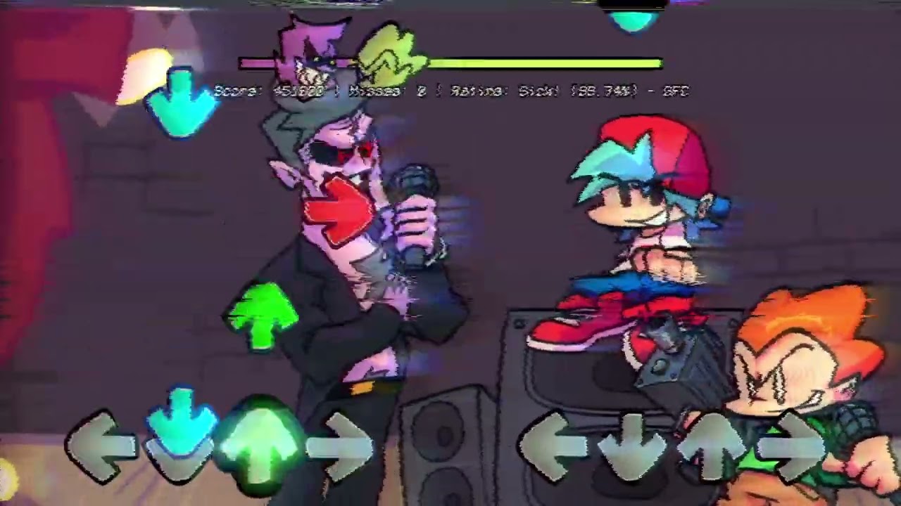 Triple Trouble [Consoku ReMIX] - but FNF Cast sings it [V2]
