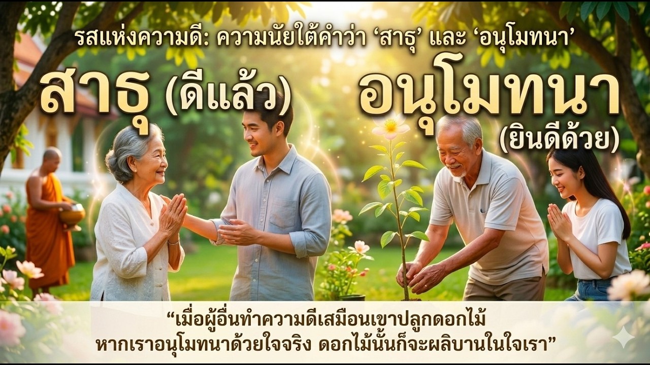 EP014 สาธุ อนุโมทนา: รสแห่งกุศลจิต