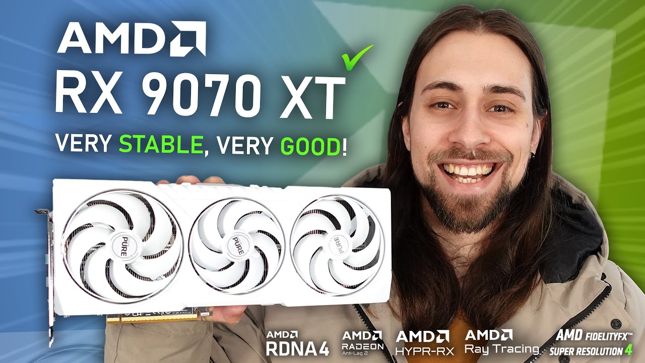 ЭТО ХОРОШО!! Обзор AMD RX 9070 XT — производительность, игры и тесты виртуальной реальности