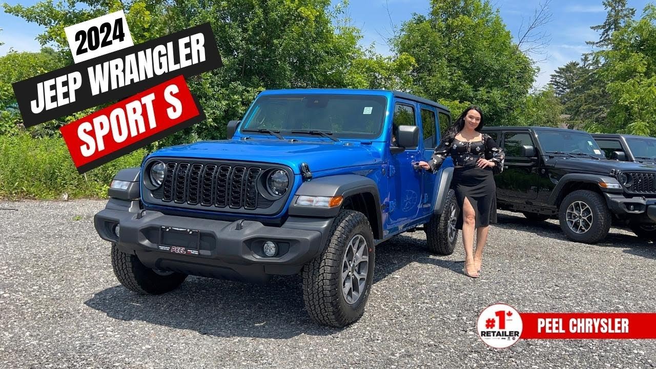2024 Jeep Wrangler SPORT S: The BEST Sport Package for 2024?! | FOR SALE  Toronto & Mississauga, ON