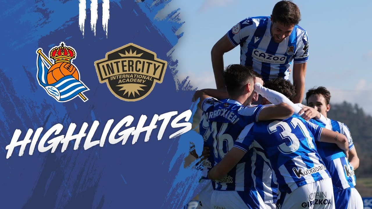 HIGHLIGHTS | J20 - 1ª RFEF | Sanse 2 -1 CF Intercity | Zubieta | Real Sociedad