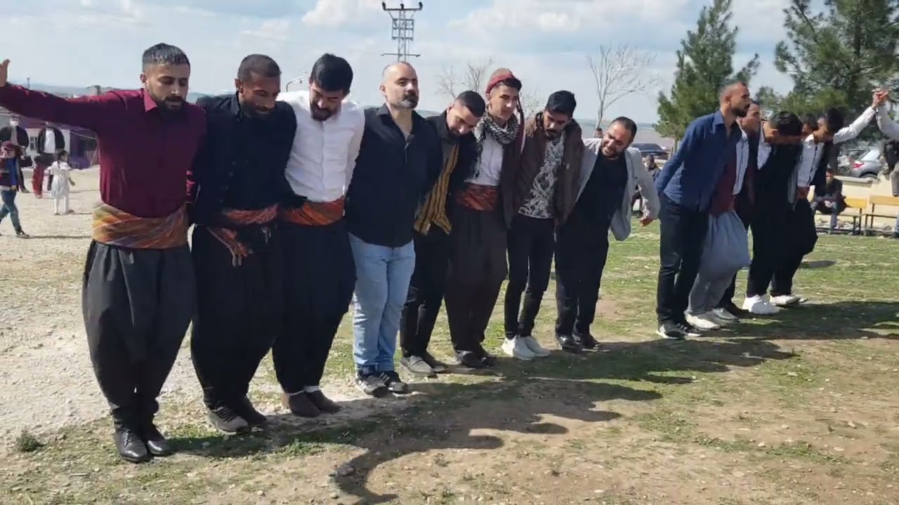 SERGELYA KÖYÜNDE DİYARBAKIR HALAYI TÜM OYUNCULAR BİR ARADA SAKIN KACİRMA ZURNA MAHMUTOGLU MAHMUT ŞOV
