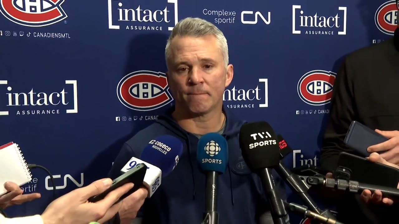 Alex Newhook a travaillé fort et ça paraît, explique Martin St-Louis