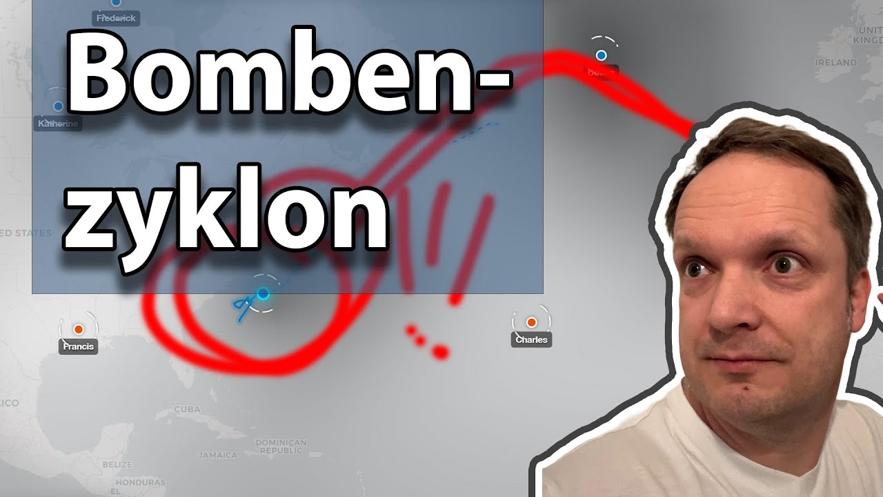 Bomben-Zyklon und Schnee!