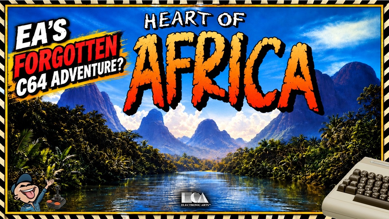 HEART OF AFRICA – Commodore 64 (1985) | Ozark Softscape's African Adventure