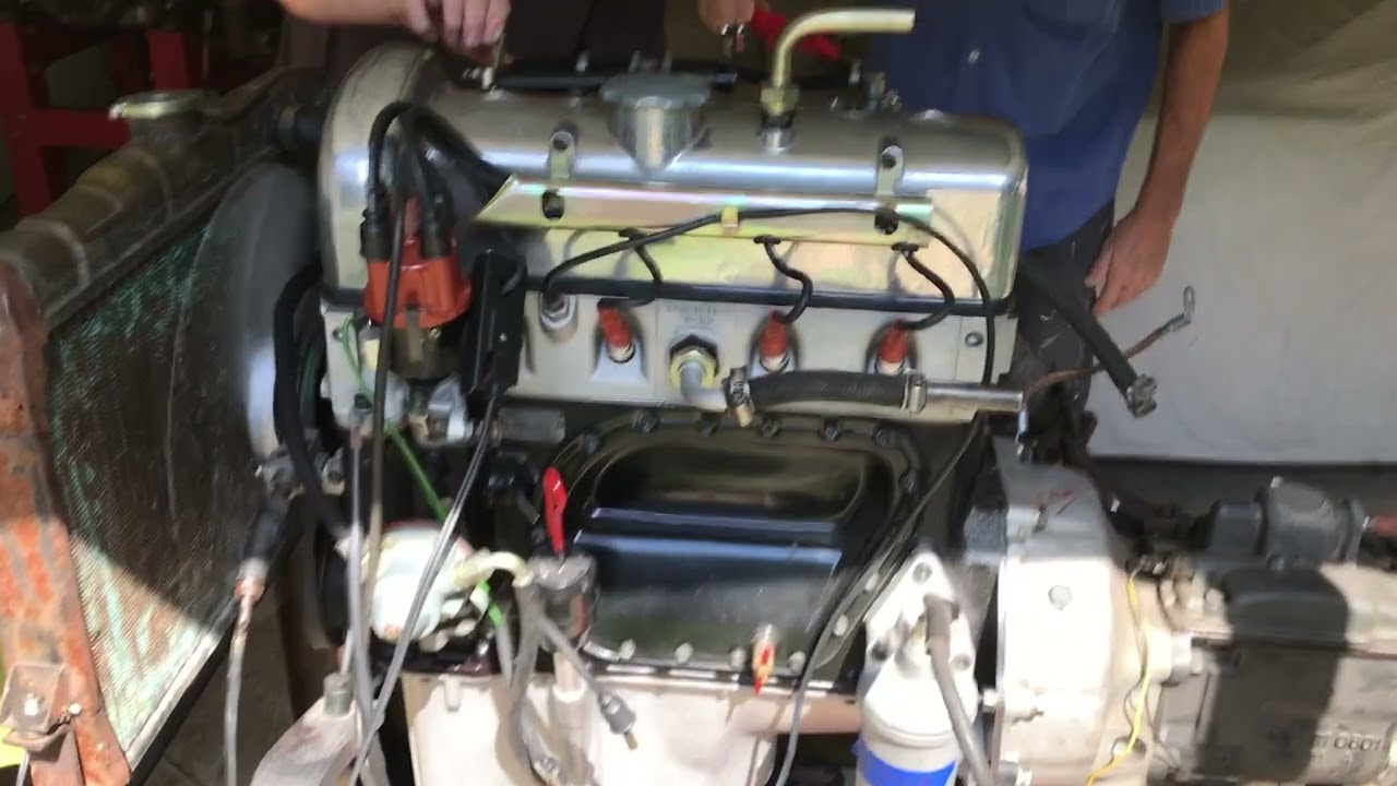 Testing Richard's 190SL Engine
