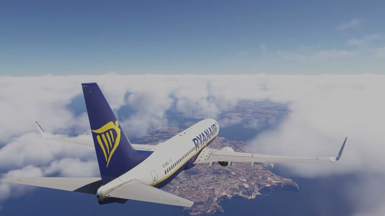 Flight Simulator 2024 - Palma De Mallorca to Malta