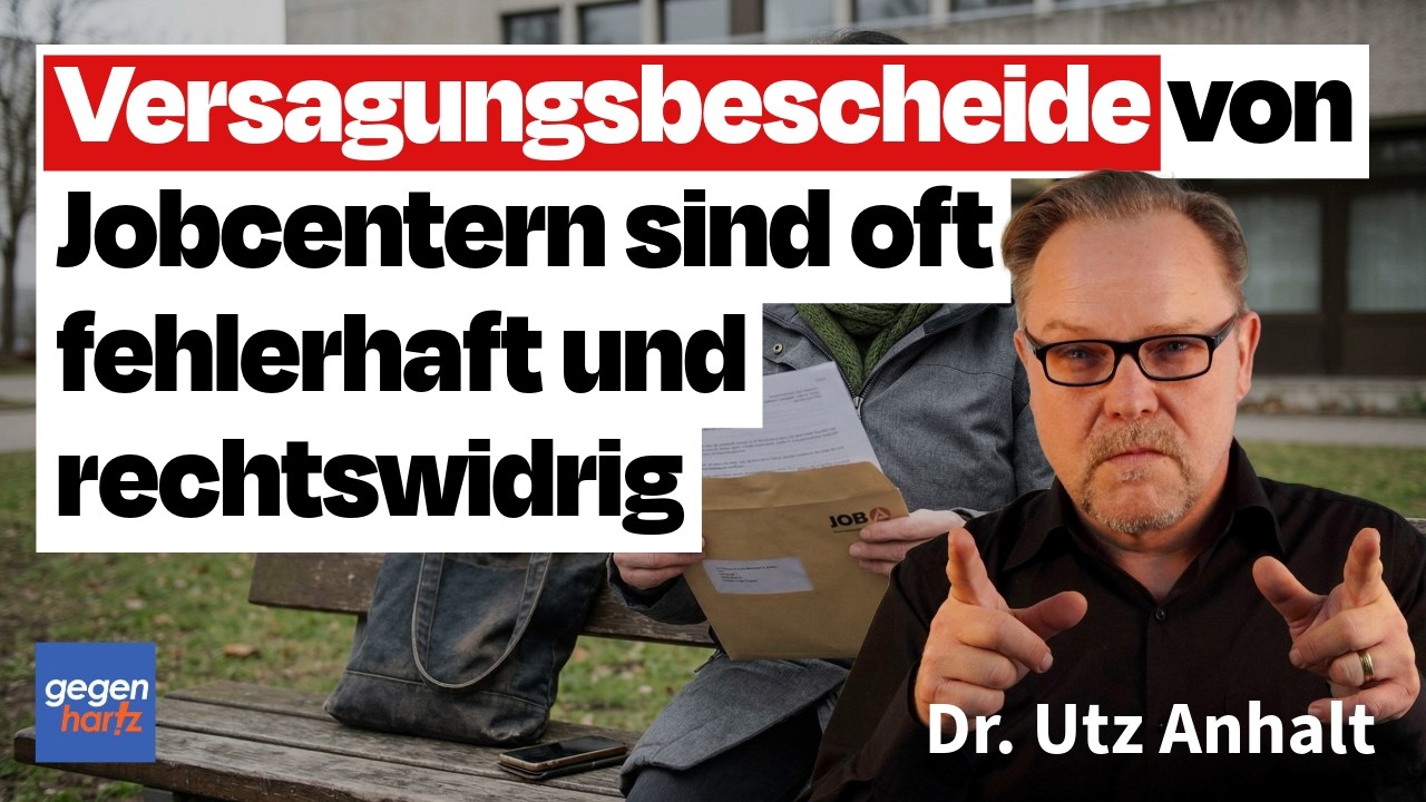 B&uuml;rgergeld: Dutzende Versagungsbescheide von Jobcentern sind ermessensfehlerhaft und rechtswidrig
