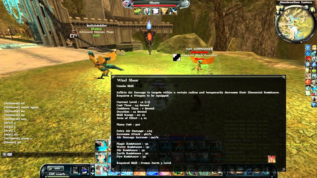 [Archlord] Resistance, some PvP Mashup