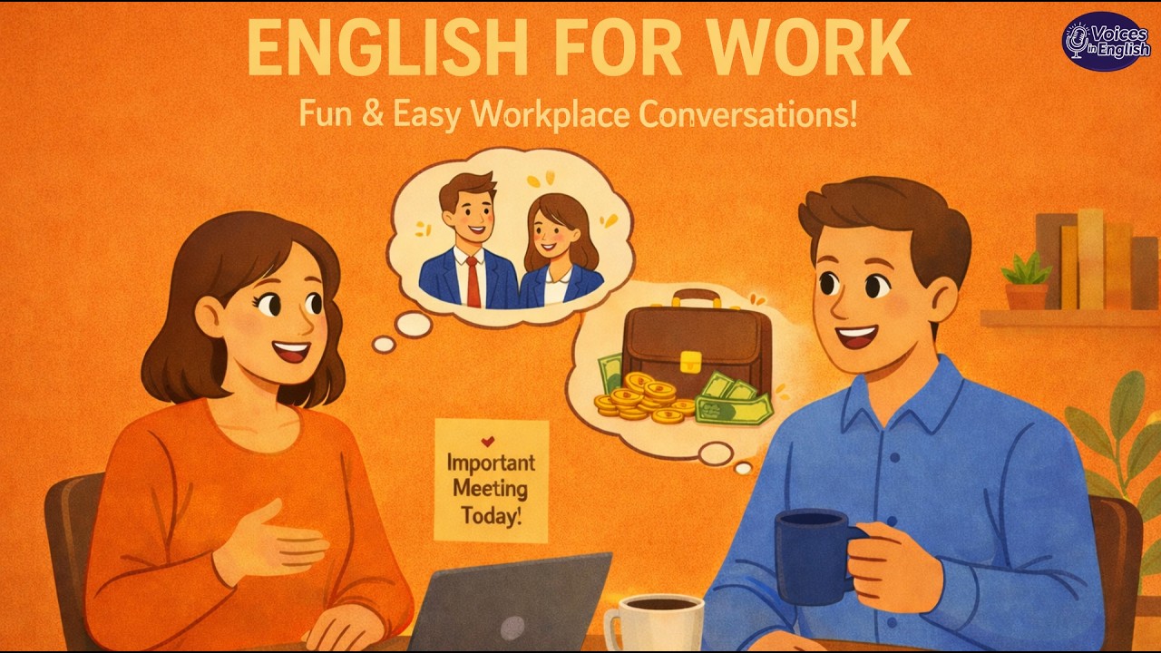 Don't Panic About Work English | Easy Speaking Practice for Beginners