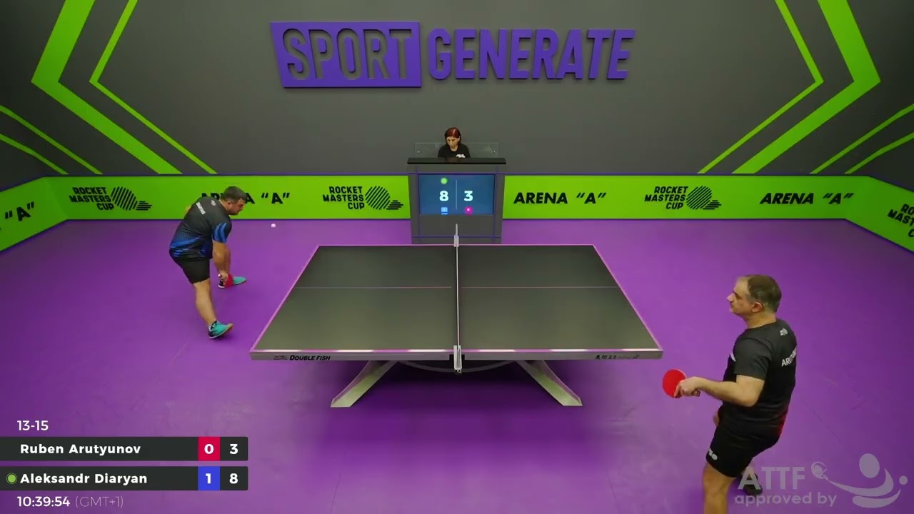 Table Tennis | R.Arutyunov - A.Diaryan | 16.02.2026 10:30 (CET) | RMC 35021609