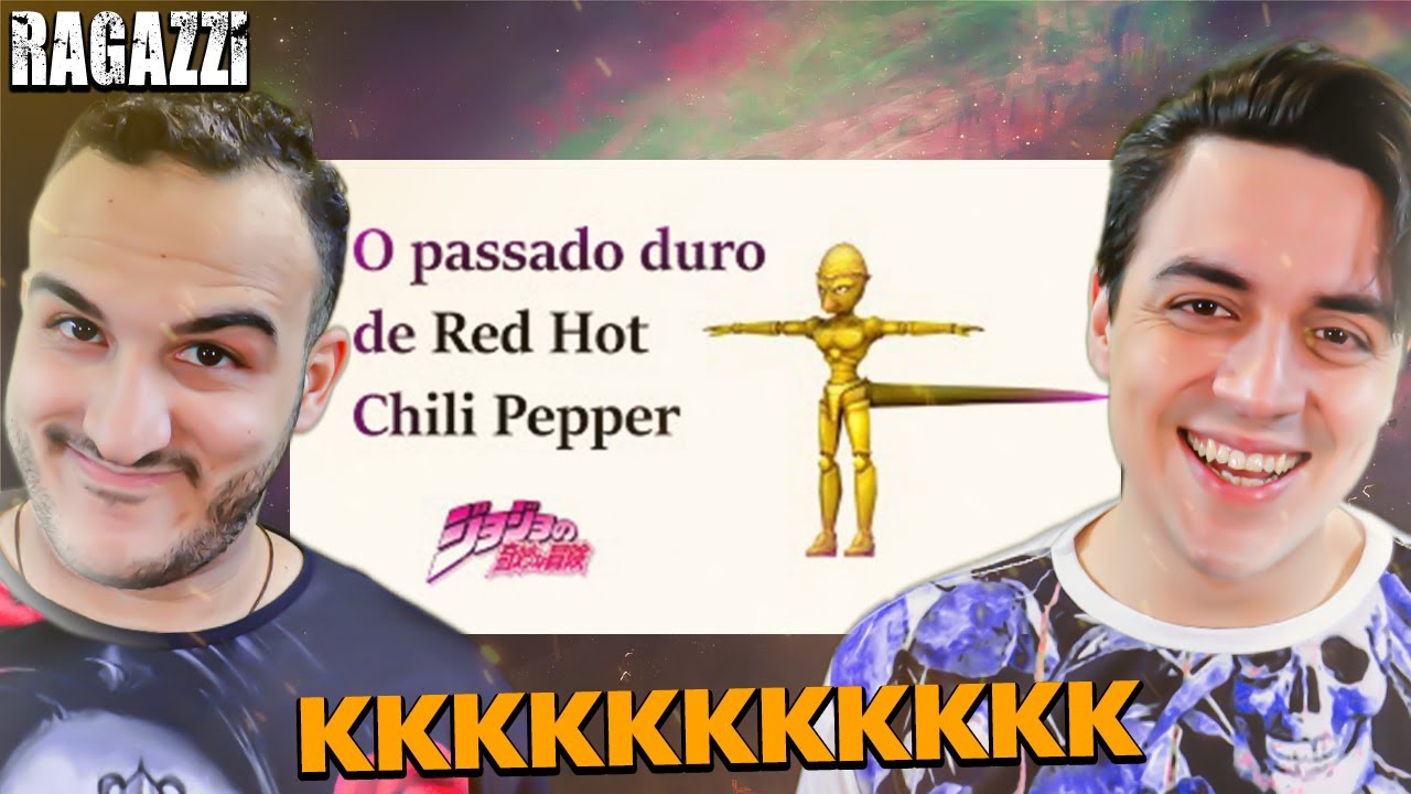 REAGINDO ao PASSADO DE ZA WARUDO & KING CRIMSON & MADE IN HEAVEN & THE HAND & RHCP •COMIC•