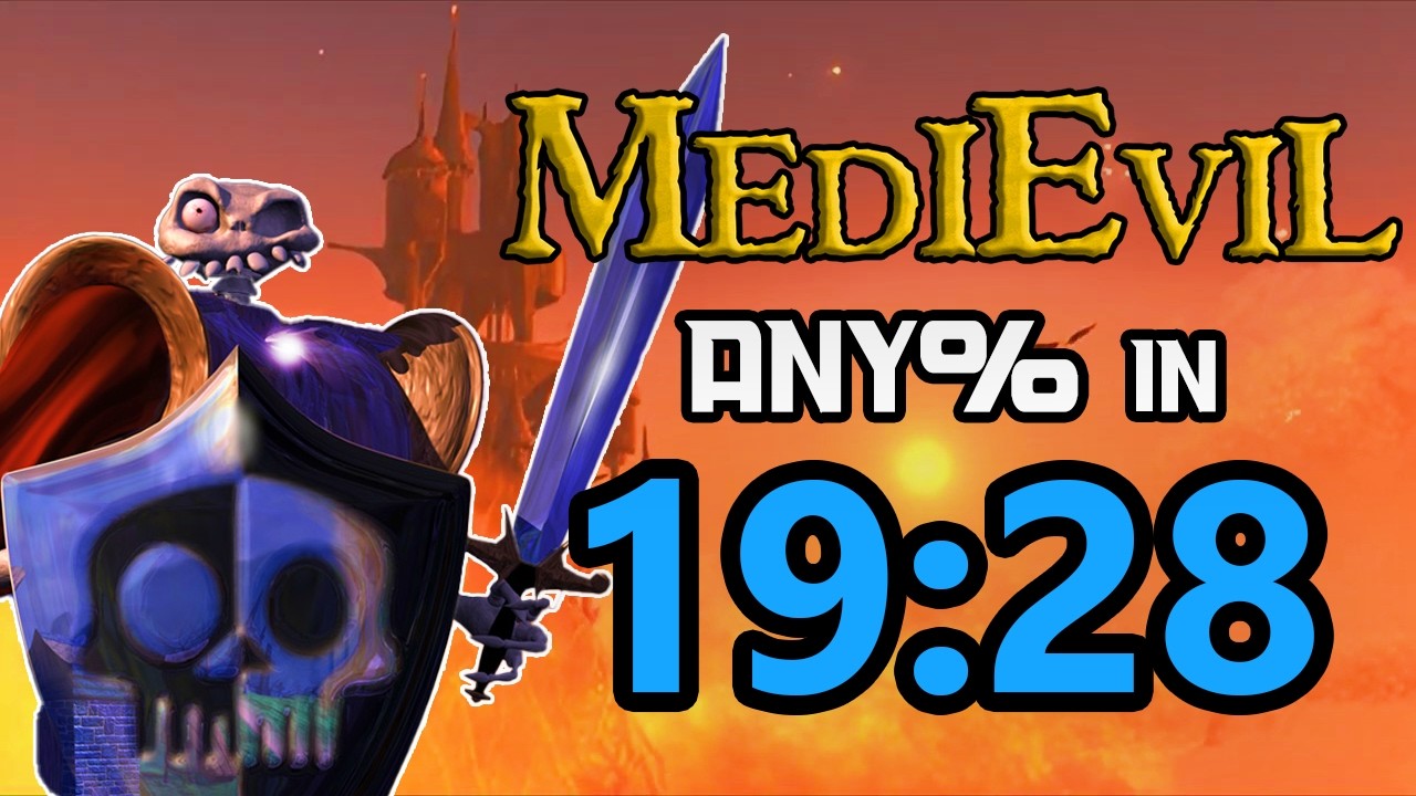 MediEvil - Спидран | Any% за 19:28 (Мировой рекорд)