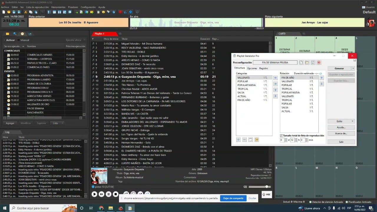 CONFIGURAR PISADORES EN RADIOBOSS