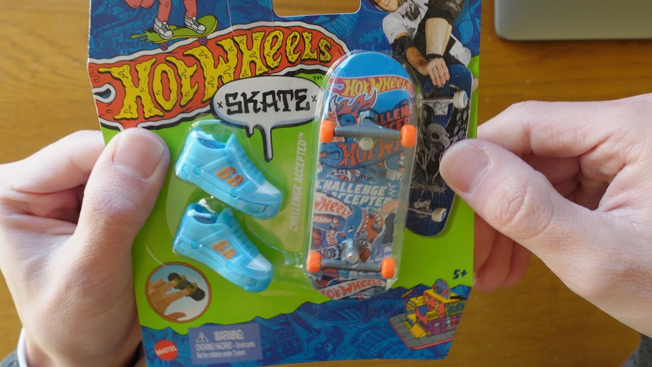 HOTWHEELS FINGERBOARD - UNBOXING 
