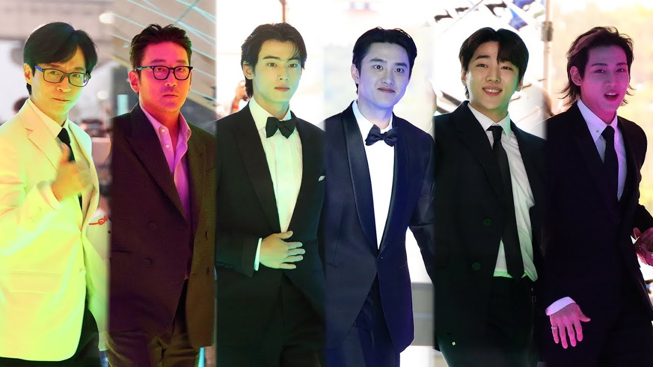 청룡시리즈어워즈 슈트핏 (차은우, 디오, 재찬, 뱀뱀, 유재석, 하정우, 덱스, 김요한, 박지훈, 이광수, 최민식, 진선규) | 레드카펫 직캠 • 230719