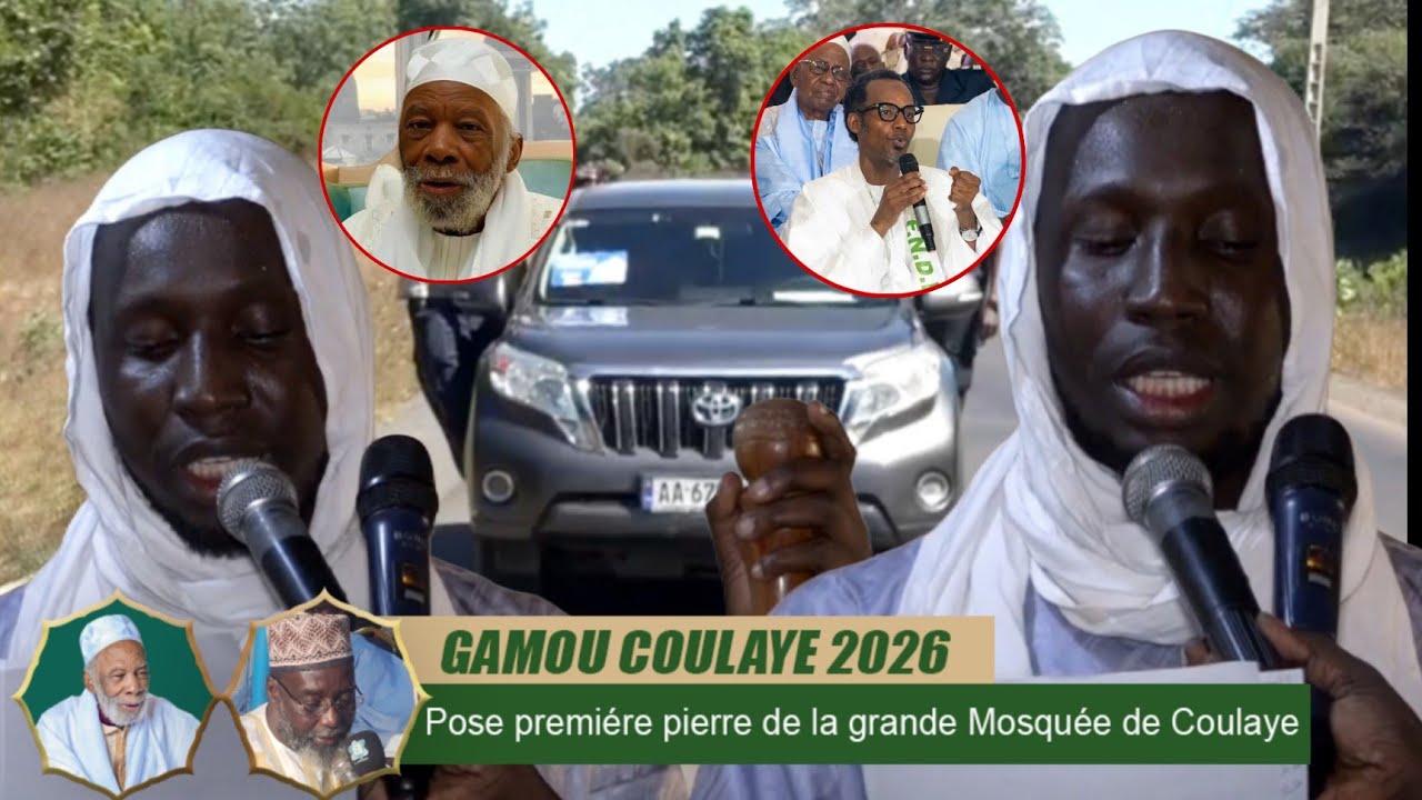BIGNONA COULAYE | arrivée du Pp du Khalif des khadres / KHUTBA - imam Cheikh Ahmed KOUNTA 
