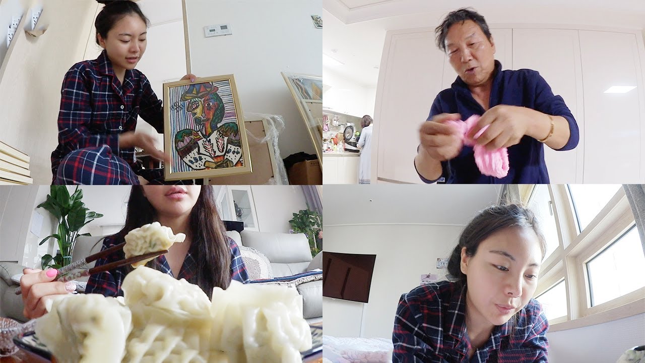 #조효진_브이로그🌵 :: 3년 지난 라면 총출동&먹방ASMR, 그림 그린것들 액자로 맞추고, 촉촉하게 나이트 스킨케어, 저번 영상 댓글 Q&A