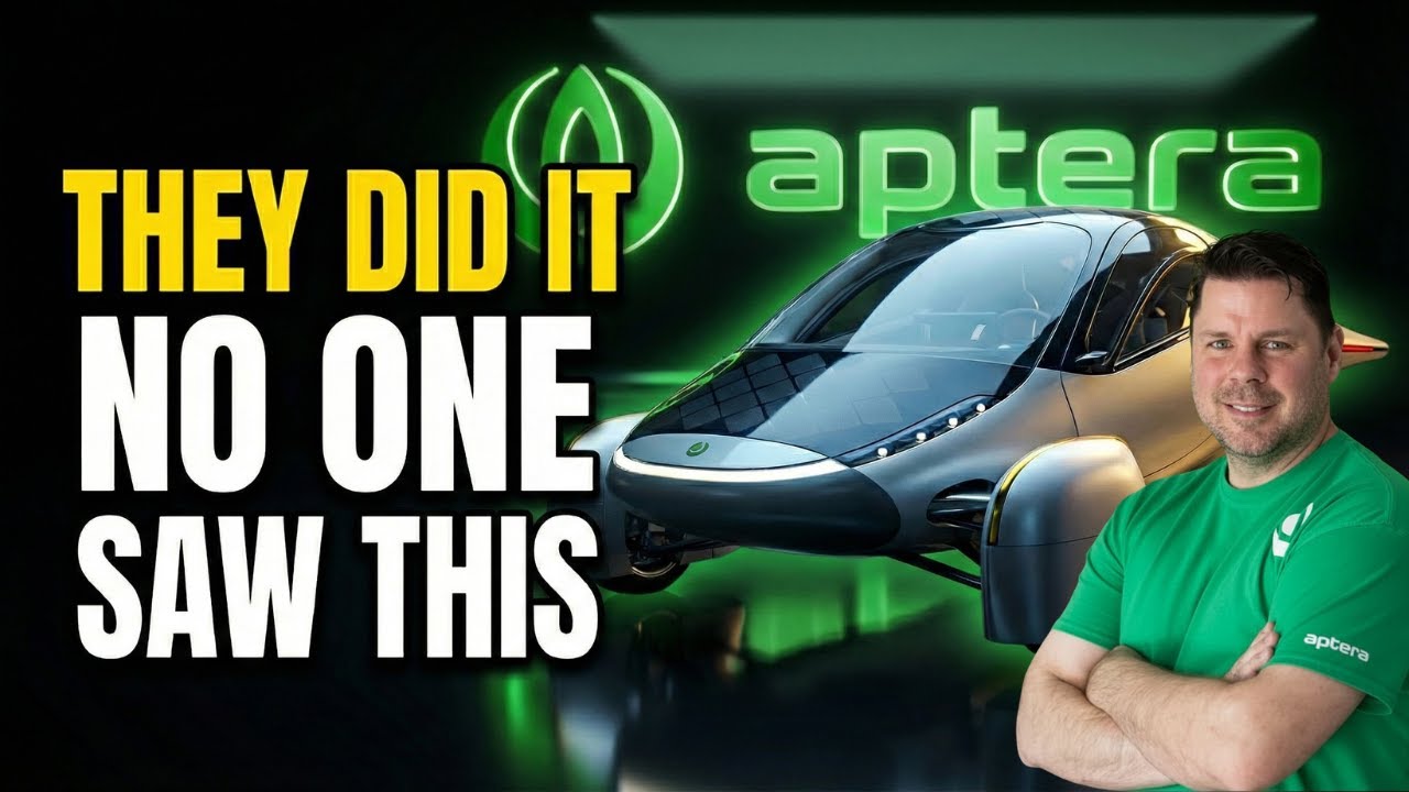 Aptera Finally Did It&hellip; This Changes the Future of Electric Vehicles